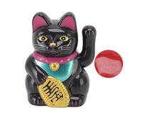 PODSJD Fortune cinese Cat - Ornamento del braccio sventolato solare, simbolo di ricchezza e fortuna, grazioso arredamento per la casa per felicità, energia solare a risparmio energetico, (type 3)