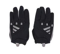 PODSJD Guanti ciclismo full finger elasticizzati con assorbimento urti e touch screen - comfort prolungato, presa antiscivolo, ideali per ciclismo strada e outdoor (M)