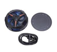 PODSJD Raffreddatore semiconduttore 10CM con ventola di raffreddamento ad alta velocità e display digitale - Dissipazione efficiente e monitoraggio temperatura, ideale per gaming,