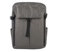 PODSJD Zaino da viaggio splascproof 20-35L con porta casco, tasche multiple e spallacci regolabili - capiente e resistente, ideale per ciclismo, escursionismo e lavoro (Marrone)