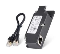 PoE Iniettore per Dishy V2 Internet Kit Satellite, Cavo Adattatore Rettangolare per RJ45, Convertitore di Rete con Cavo CAT 8