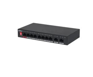 POE SWITCH DAHUA INDUSTRIALE PFS3010-8ET-96-V2 8-PORT DAHUA 2.0