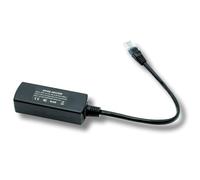 PoE Texas Convertitore PoE attivo a passivo, 48 Volt, 25 Watt, per prodotti Wave, adattatore PoE+ 802.3at con passthrough Gigabit, convertitore in linea modalità B per dispositivi passivi 48 V, punti