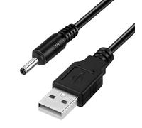 poeland Cavo di alimentazione da USB a 5 V DC, da USB a DC 3,5 x 1,35 mm, per la ricarica di spazzolini elettrici, ventilatori, altoparlanti, luce LED (1 m)
