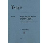 Poème élégiaque op. 12 und andere Werke für Violine und Klavier