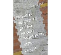 Poèmes simples et poésie lyrique Poèmes en vrac