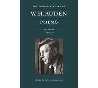 W. H. Auden – The Complete Works of W. H. Auden: Poems 1940-1973 (2) – Copertina rigida