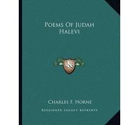 Poems of Judah Halevi (Tascabile)