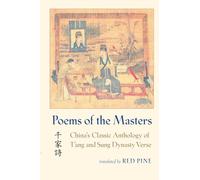 Red Pine Poems of the Masters (Tascabile)