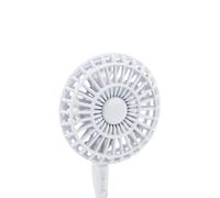 POENVFPO 1:12 Fan del Pavimento in Miniatura delle Bambole, Altezza 4.4 Pollici, Giocattolo Realistico in Miniatura retrò per Decorazioni per la Casa, Proposta Fotografica Ideale e (WHITE)