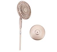 POENVFPO 1:12 Fan del Pavimento in Miniatura delle Bambole, Altezza 4.4 Pollici, Giocattolo Realistico in Miniatura retrò per Decorazioni per la Casa, Proposta Fotografica Ideale e (GOLD)