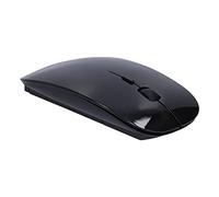 POENVFPO 2,4 G Mouse Wireless per Tablet per Computer Portatile Office, Progettazione Ergonomica, Connessione dei Dispositivi Rapidi (BLACK)