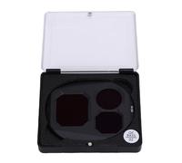 POENVFPO 4 Filtro Ottico Ottico ND Filtro Aeromobile Frame in Alluminio Precoce per Droni di Prevenzione Dell'esposizione Eccessiva Adeguata con Scatola/Coperchio di Conservazione del (ND16)