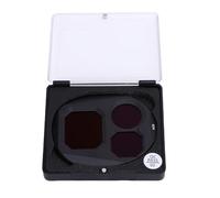 POENVFPO 4 Filtro Ottico Ottico ND Filtro Aeromobile Frame in Alluminio Precoce per Droni di Prevenzione Dell'esposizione Eccessiva Adeguata con Scatola/Coperchio di Conservazione del (ND8)