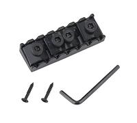 POENVFPO 48 Mm di Dado di Bloccaggio a 7 Corde in Metallo con Viti di Montaggio Compatibili con Chitarra Elettrica a Doppia Bobina a 7 Corde