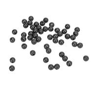 POENVFPO 50 fermi per linea di pesca in gel di silice da 8 mm, di forma rotonda e morbida, ideali per la pesca notturna o in acque profonde. Protegge la tua linea e previene il suo (BLACK)