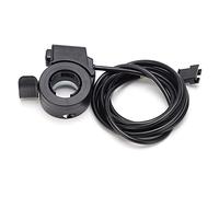 POENVFPO Acceleratore a Pollice per Bici, Impugnatura in ABS con Design Impermeabile e Manubrio da 22 Mm Adatto per la Sostituzione di Bici Elettriche e Scooter