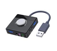 POENVFPO Adattatore della Colonna Sonora USB Esterna con Estensione OTG, Adatto per Telefoni Cellulari e Tablet, Interfaccia di Tipo C