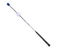 POENVFPO Aiuto per L'allenamento dello Swing, Allenatore per la Presa del Golf con Feedback Sonoro e Asta in Fibra di Vetro per Il Riscaldamento della Pratica Indoor Forza Tempo Chipping