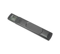 POENVFPO Allenatore portatile per accordare il collo della chitarra con display digitale, strumento di pratica a 6 tasti, metronomo integrato, costruzione in ABS e metallo, allenamento silenzioso