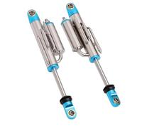 POENVFPO Ammortizzatori per Auto RC, 2 Pezzi, Ammortizzatori in Lega di Alluminio con Molla in Lega Ad Alta elasticità per Crawler RC 1/10 Axial 90046 RR10 Wraith UT4, 105mm (BLUE)