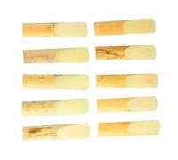 POENVFPO Ancia per Sassofono Contralto da 10 Pezzi, Accessorio per Ance Tradizionale Professionale con Risposta Eccellente per Tutti i Registri, per Principianti, Intermedi, (Taglia 2)