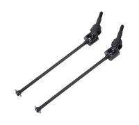 POENVFPO Asse per della Ruota Dell'Albero in Acciaio, Adattatore per Cani Anteriore, Albero di Trasmissione CVD, Giunto Universale, Compatibile con FS 1/10 RC