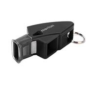 POENVFPO Audace Suono di Plastomshistle per la Palestra per il Sollevamento della Borsa di Competenza con Tutto il Clima con Cavo e Morsetto/supporto (BLACK)