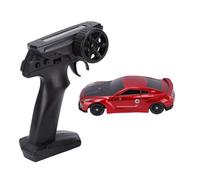 POENVFPO Auto da Drift Telecomandata a 2,4 GHz, Auto RC da 18 Km/h con Luci a LED e Spray, 4 Pneumatici da Corsa e Pneumatici da Drift, per età Superiore a 14 Anni