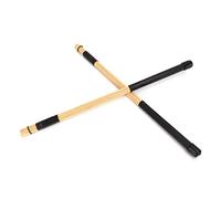 POENVFPO Bacchette in bambù, Accessori per Batteria Jazz con Punta in Legno con Buon Equilibrio e Rimbalzo, per un Suono Morbido e Naturale