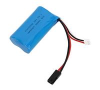 POENVFPO Batteria RC, Batteria al Litio da 7,4 V 1500 mAh con Batteria Sostitutiva da 5500 Prese per Nave Aereo RC