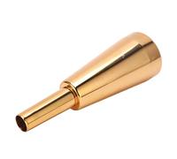 POENVFPO Bocchino per Tromba, Materiale Metallico 3C Placcato Argento Lucentezza a Lunga Durata, Bocchino di Ricambio più Spesso e Pesante per la Maggior Parte delle Trombe Standard (GOLD)