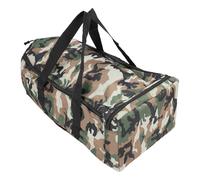 POENVFPO Borsa Porta Esche da Pesca, Tessuto Oxford 1000D Resistente Agli Strappi Impermeabile con Design a Doppia Cerniera, per Barche Esche e Accessori per Attrezzatura da Pesca (Camuffare)