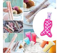 POENVFPO Borsa Portasicle, Custodia per Ghiaccio in Neoprene per Congelatore, Confezione da 5 Coperture per Ghiaccioli a Sirena per Divertimento Estivo all'aperto in Spiaggia (colore casuale)