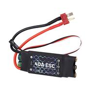 POENVFPO Calibrazione della Corsa Dell'acceleratore ESC Senza Spazzole 40A per Drone a Rotori F450, Regolatore di velocità Elettrico BEC 5V 3A
