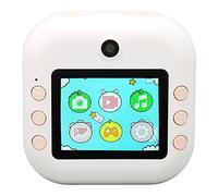 POENVFPO Camera di Stampa 48MP 1080p Video 8x Zoom Digitale per Bambini, 2 Rotoli di Carta Stampata Inclusi, Materiale e Durata della Batteria Lunga (#1)