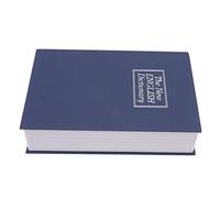 POENVFPO Cassaforte per Libri Innovativa Cassaforte per Dizionario Medio con Serratura Codificata per Conservare Oggetti di Valore Ideale per Uso Domestico Acciaio Inossidabile 9,4x6,3x2,2 Pollici