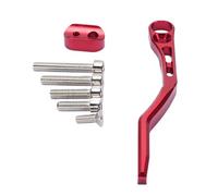 POENVFPO Cassetta della Catena in Alluminio Leggera, Caratteristiche per Biciclette Strada e Montagna, Design Resiliente per Uso Urbano, Ciclismo Recreativo e Tragitti Difficili (Rosso)