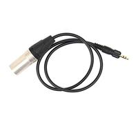 POENVFPO Cavo di Adattatore Adius Bilanciato per -TRS Piastra A Xlr -mäng Männliche, Riduzione del Rumore e Suono Trasparente Ideale per L'UWP V1 D11 D21, 60 Cm di Lunghezza, Recettore A Spina e