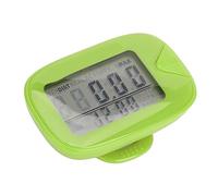 POENVFPO Contapassi con Ampio Display LCD e Memoria Passi | Monitoraggio della Memoria di 7 Giorni, Distanza e Calorie Precise, Design Tascabile Leggero, Materiale ABS