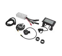 POENVFPO Controller Motore per Bici Elettrica con Display LCD, Regolatore di velocità 22A 36V 48V per Motore da 500 W con Pannello S900 per la Modifica di Biciclette Pieghevoli