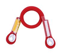 POENVFPO Corda da Arrampicata, Nylon da 10,5 Mm con Anelli in Metallo Corda di Sicurezza Resistente per Alpinismo, Arrampicata su Roccia e Operazioni di Salvataggio (60 cm)