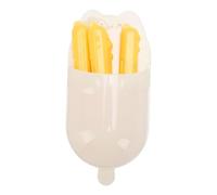 POENVFPO di Chiusura, per Sacchetti di Plastica per Alimenti da 12 Cm con Scala della Data e Supporto Magnetico a Forma di Gatto, per Snack, Frutta, Verdura, Pane