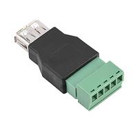 POENVFPO Digitare un Connettore Adattatore per Jack Affidabile per L'estensione del Cavo USB Ideale per L'uso di Home Office di 1PC in PVC