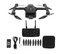 POENVFPO Drone RC con Doppia Fotocamera, Drone WiFi 4K HD FPV con Ritorno Automatico GPS, Quadricottero per Evitare Ostacoli con Motore Senza Spazzole, Tempo di Volo Lungo per (1 batteria)
