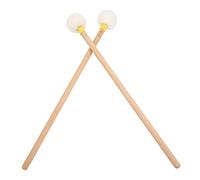 POENVFPO Drum Mazo Battery Game: Premium -wolfilzkopf, Mango Arce, per Vigili del Fuoco, Batteria e Altro Ancora (YELLOW)
