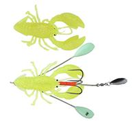 POENVFPO Esca Artificiale per Aragosta, PVC, Movimento Super Realistico per la Traina in Acque Profonde, Efficace Accessorio da Pesca per i Pescatori (YELLOW)