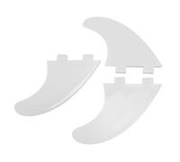POENVFPO Fins di Propulsori di Tavola da Surf PVC Flessibili Impostati per la Cortocircuito di Longboard - Fornisce Equilibrio tra velocità e Controllo, Ideale per Tutti i Surfisti