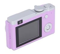 POENVFPO Fotocamera Digitale, Messa a Fuoco Automatica da 48 MP con Zoom 16X e Stabilizzazione Dell'immagine, Fotocamera per Vlogging Portatile da 2,4 Pollici per Viaggi e Selfie (PURPLE)