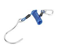 POENVFPO Gancio per la Barriera Corallina in Acciaio Inossidabile Gancio Immersione con Una Corda a Molla da 1, per Pesca di Roccia Corallina Arancione Blu (Blue)